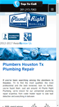 Mobile Screenshot of houstontxplumbers.net